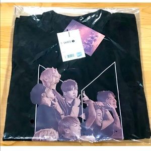 Rare BTS World Tour LOVE YOURSELF IN SEOUL T shirt Official 2019.01.26